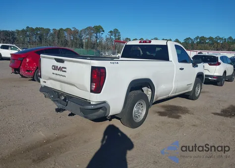 2022 GMC Sierra 1500 4Wd Long Box Pro из США, поврежденный, VIN 3GTNUAED9NG534113